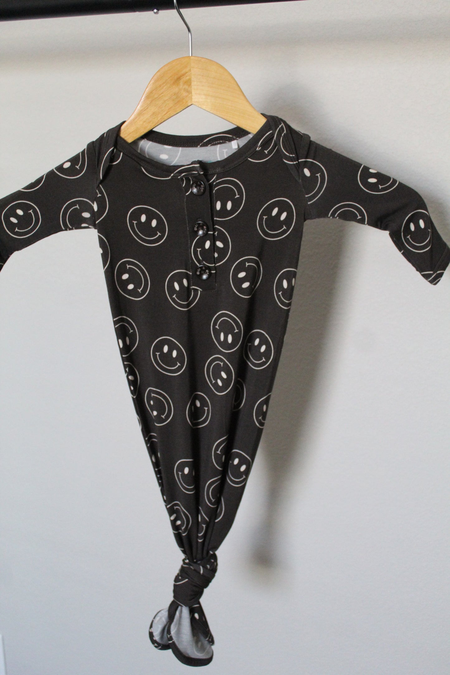 Smiley Knotted Gown