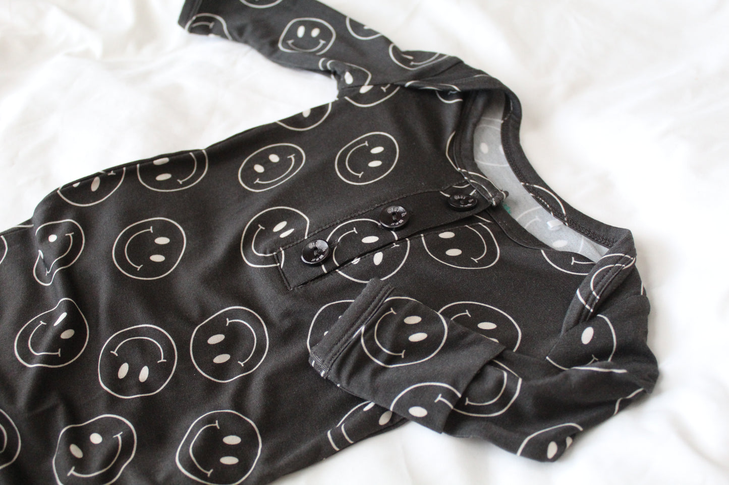 Smiley Knotted Gown
