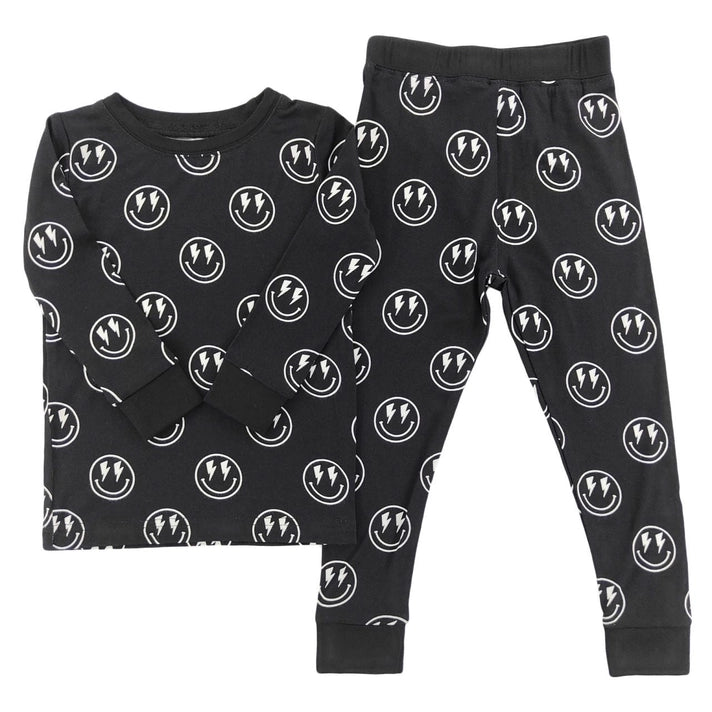 Lightening Smiley Bamboo Pajamas