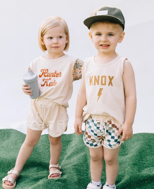 Checkerboard Shorts